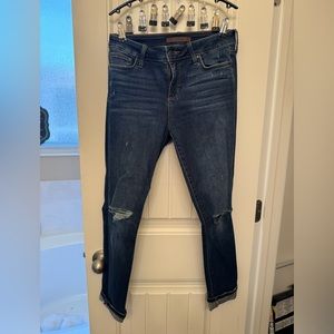 Joes distressed skinny jeans